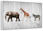 Wooden Safari Wall Art