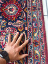 Incredible Persian Kashan All Over Wool Rug 10’2” x 14’