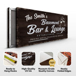 Basement Bar And Lounge Sign IV