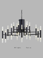 Mirodemi® Gold/Black Postmodern LED Chandelier For Living Room, Lobby, Restaurant