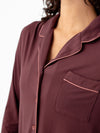 Women's Stretch-Knit Long Sleeve Bamboo Pajama Set