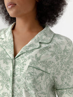 Women's Stretch-Knit Short Sleeve & Pant Bamboo Pajama Set