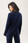 Women's Stretch-Knit Long Sleeve Bamboo Pajama Set