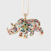 Rhino hanging ornament