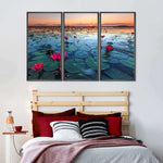 Lake Nong Harn Lotus Wall Art