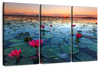 Lake Nong Harn Lotus Wall Art