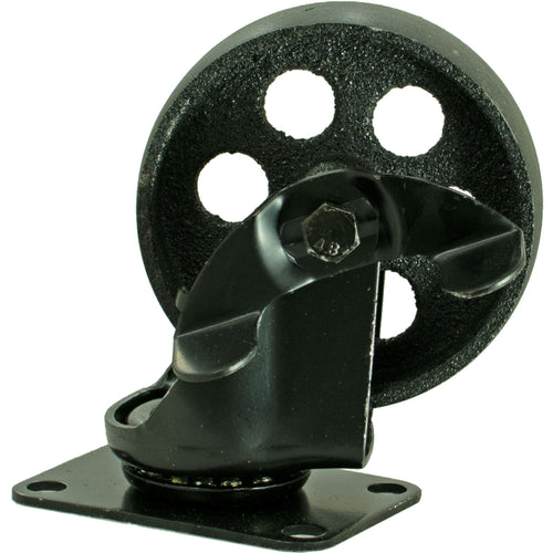 5in Black Casters - Swivel with Brakes