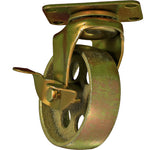 5in Gold Casters - Swivel with Brakes