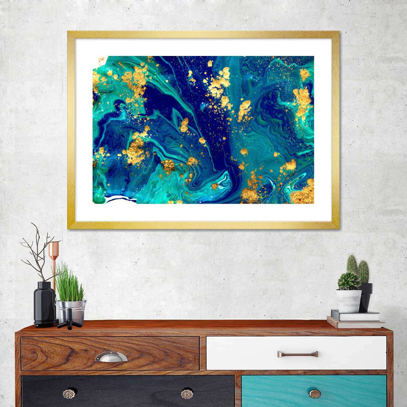 Marble Flow Abstract Wall Art