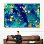 Marble Flow Abstract Wall Art