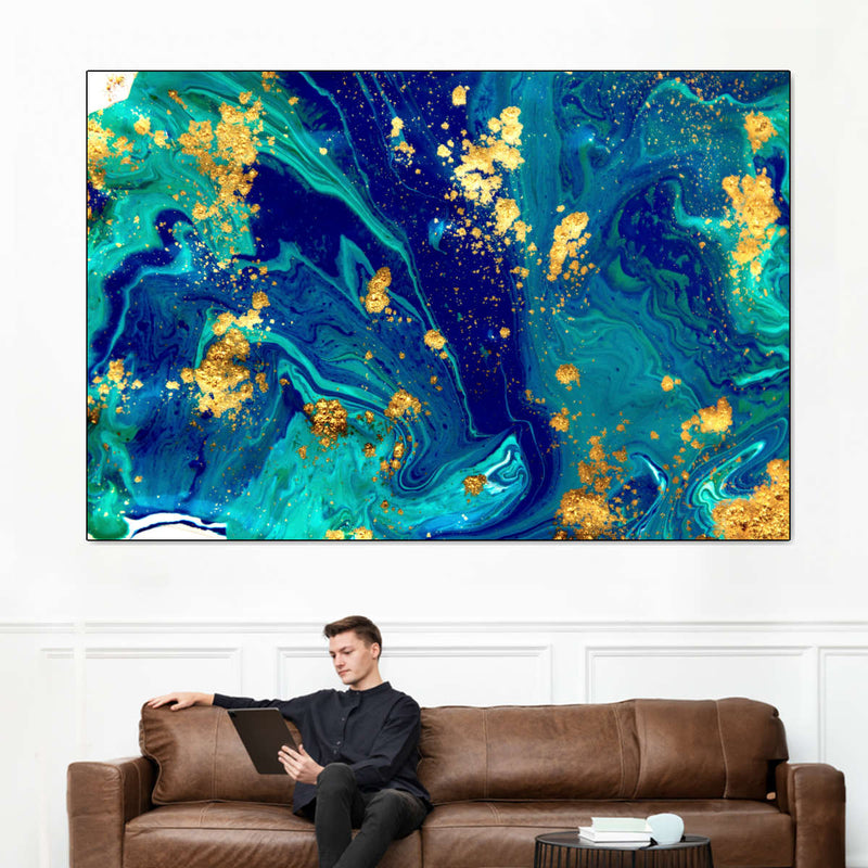 Marble Flow Abstract Wall Art