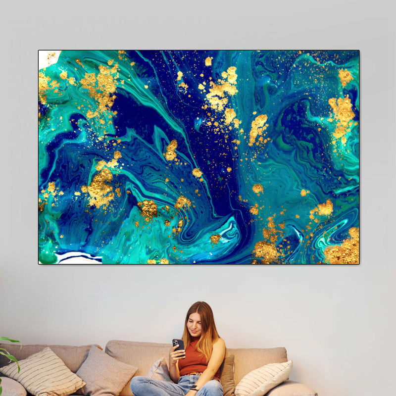 Marble Flow Abstract Wall Art