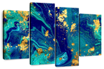 Marble Flow Abstract Wall Art