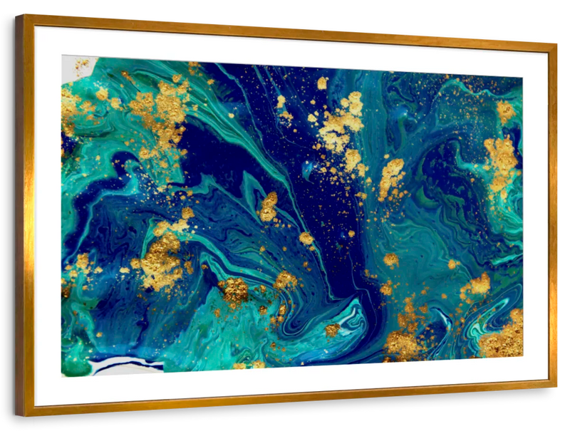 Marble Flow Abstract Wall Art