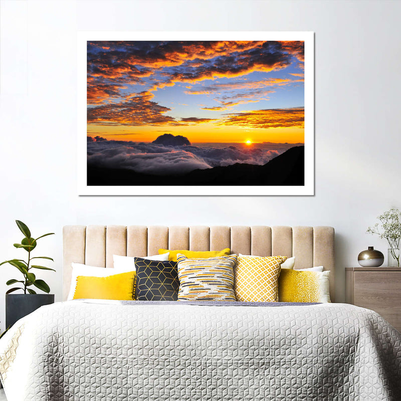 Haleakala Sea Of Clouds Wall Art
