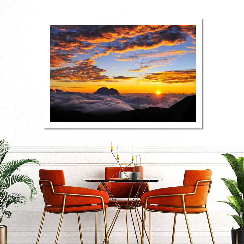 Haleakala Sea Of Clouds Wall Art