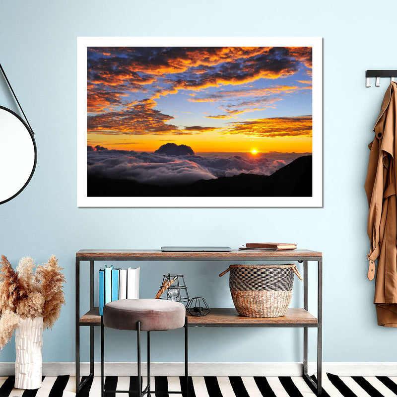 Haleakala Sea Of Clouds Wall Art