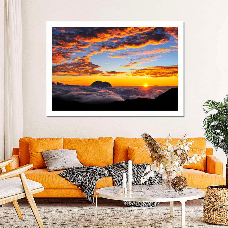 Haleakala Sea Of Clouds Wall Art