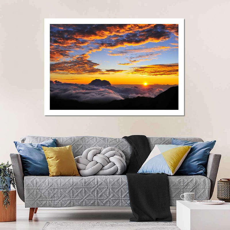 Haleakala Sea Of Clouds Wall Art
