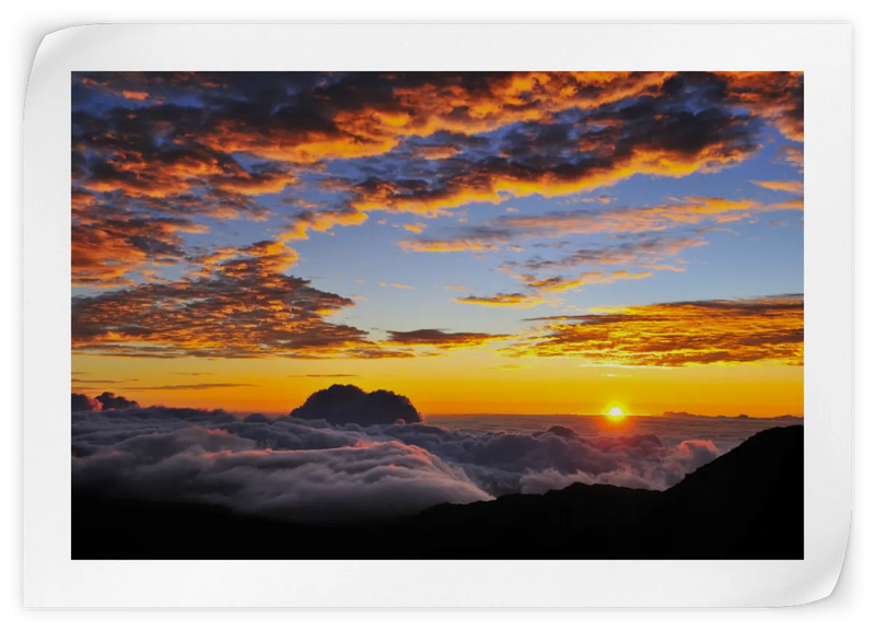 Haleakala Sea Of Clouds Wall Art