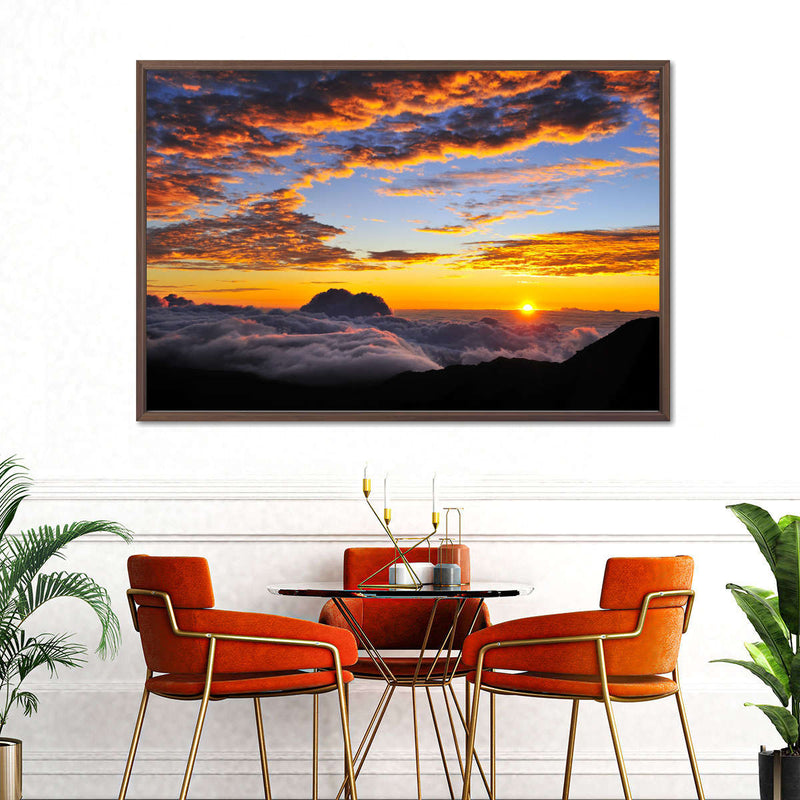 Haleakala Sea Of Clouds Wall Art