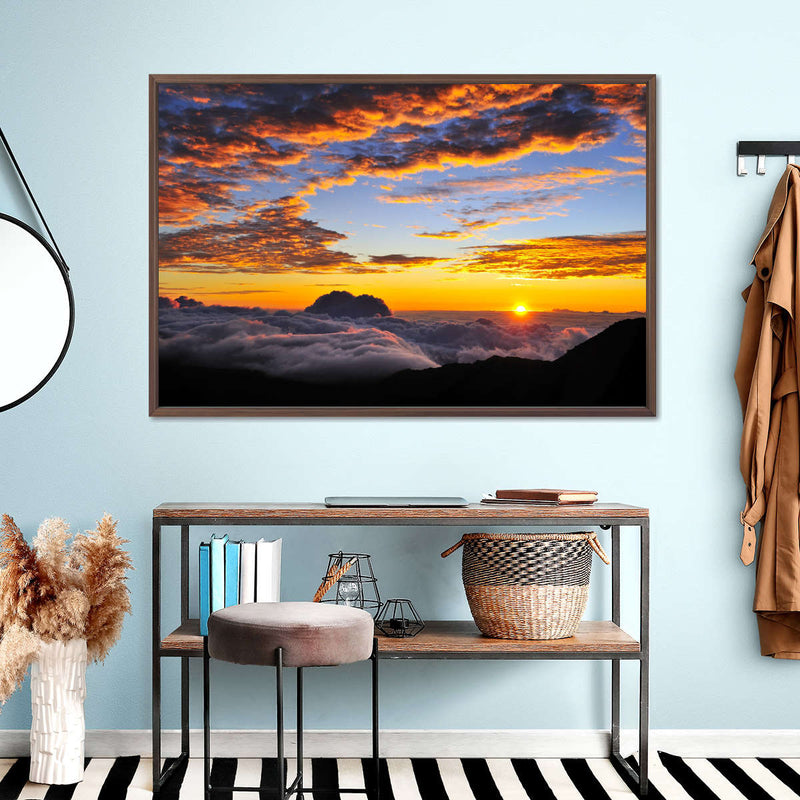 Haleakala Sea Of Clouds Wall Art