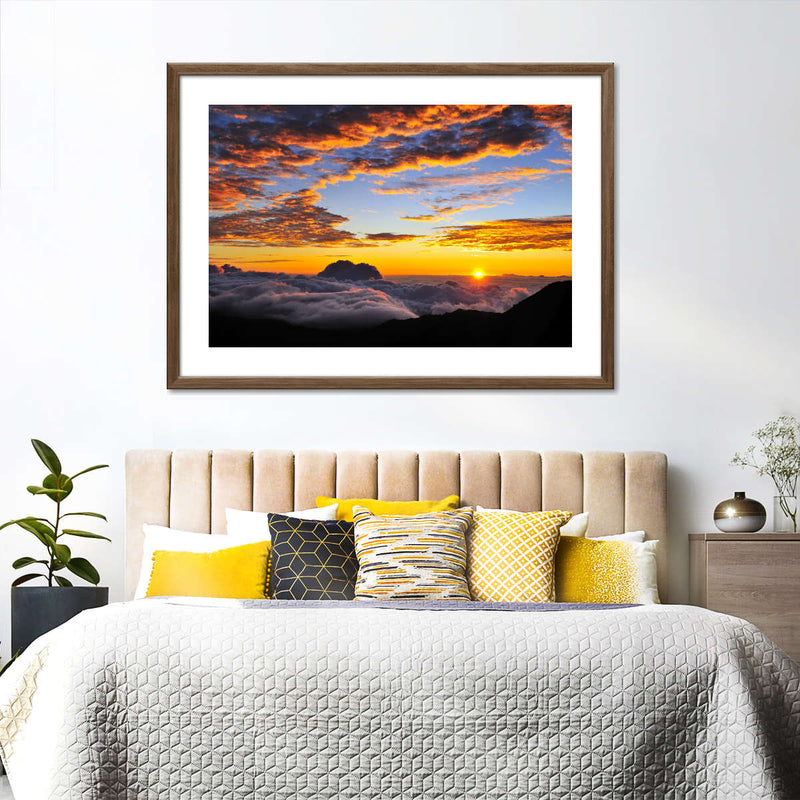 Haleakala Sea Of Clouds Wall Art