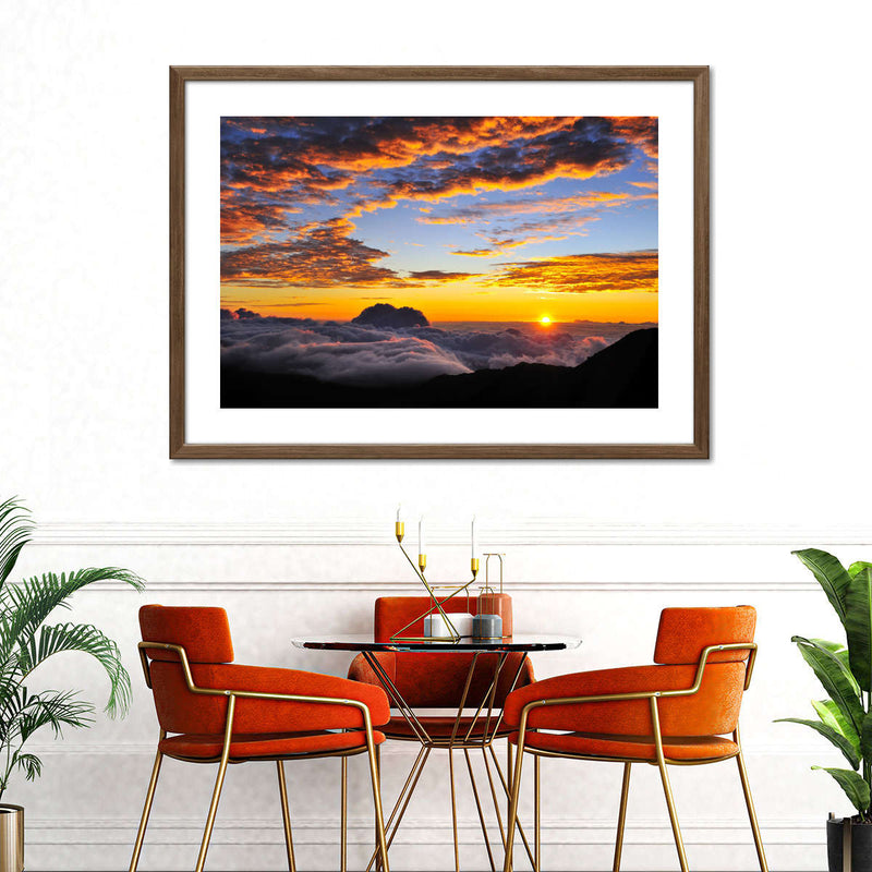 Haleakala Sea Of Clouds Wall Art