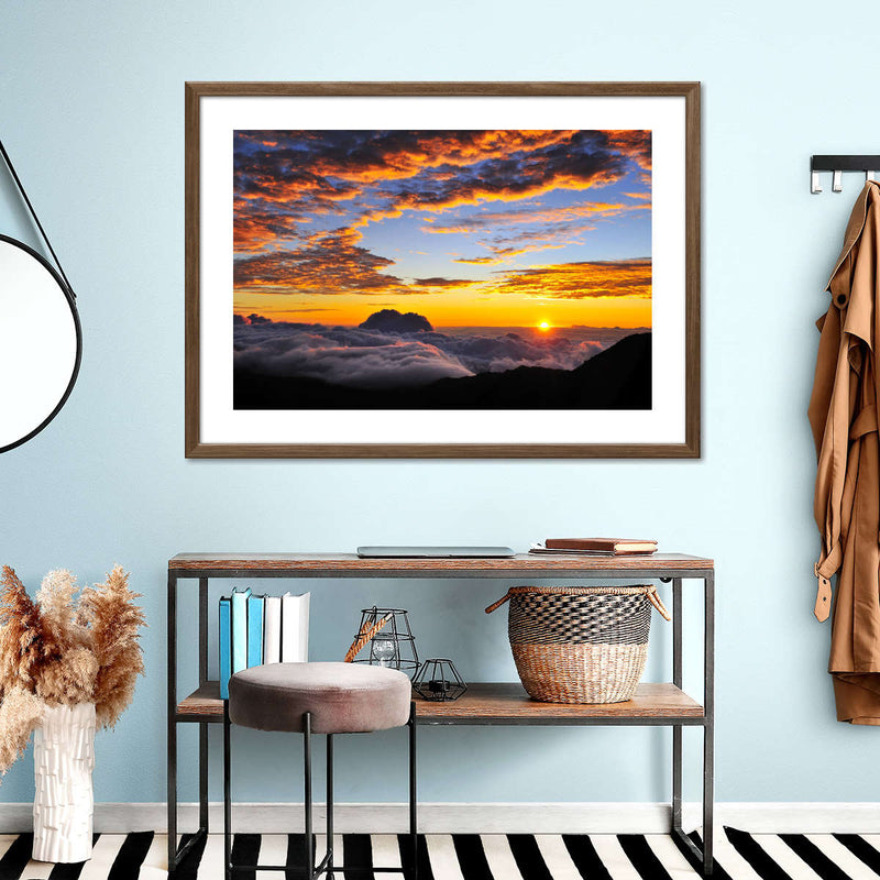 Haleakala Sea Of Clouds Wall Art