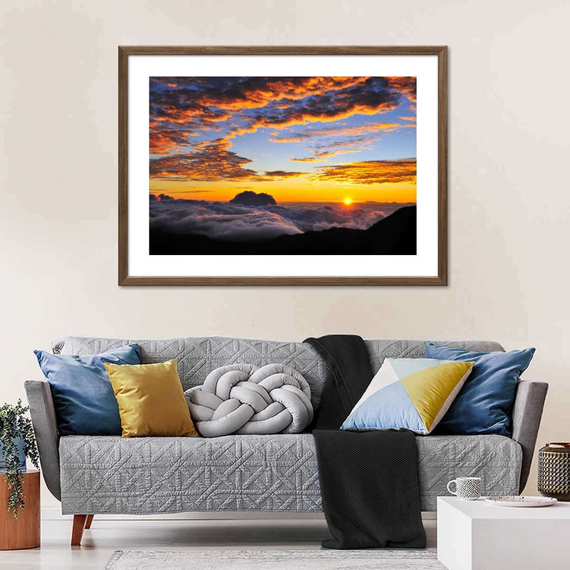 Haleakala Sea Of Clouds Wall Art