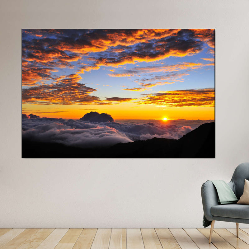 Haleakala Sea Of Clouds Wall Art
