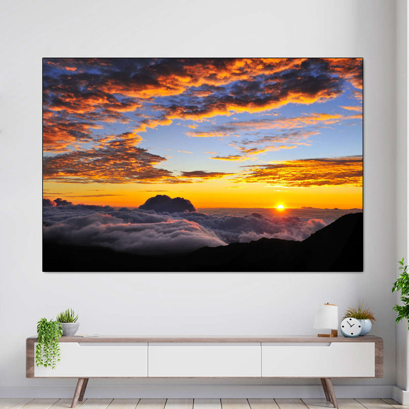 Haleakala Sea Of Clouds Wall Art