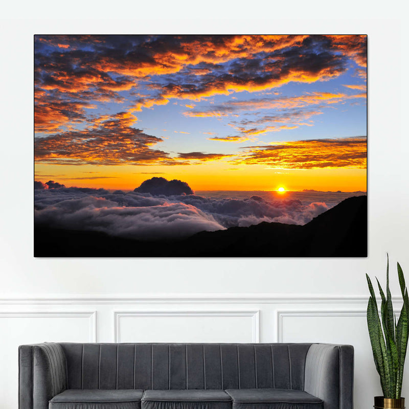 Haleakala Sea Of Clouds Wall Art