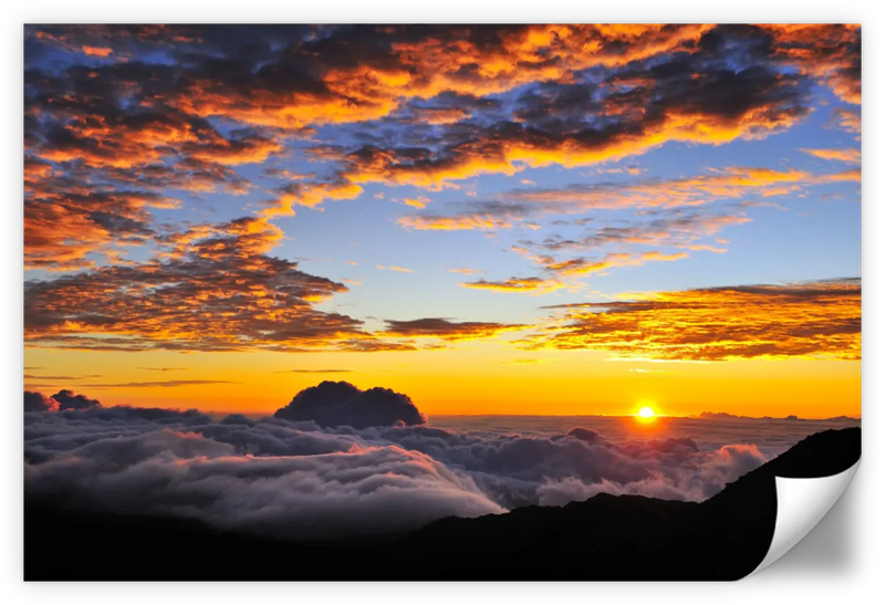 Haleakala Sea Of Clouds Wall Art
