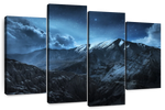 Ladakh Night Time Sky Wall Art