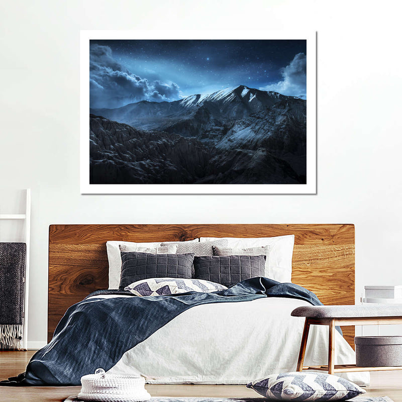 Ladakh Night Time Sky Wall Art