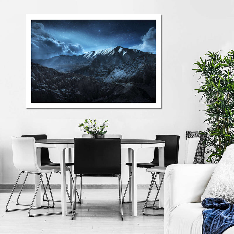 Ladakh Night Time Sky Wall Art