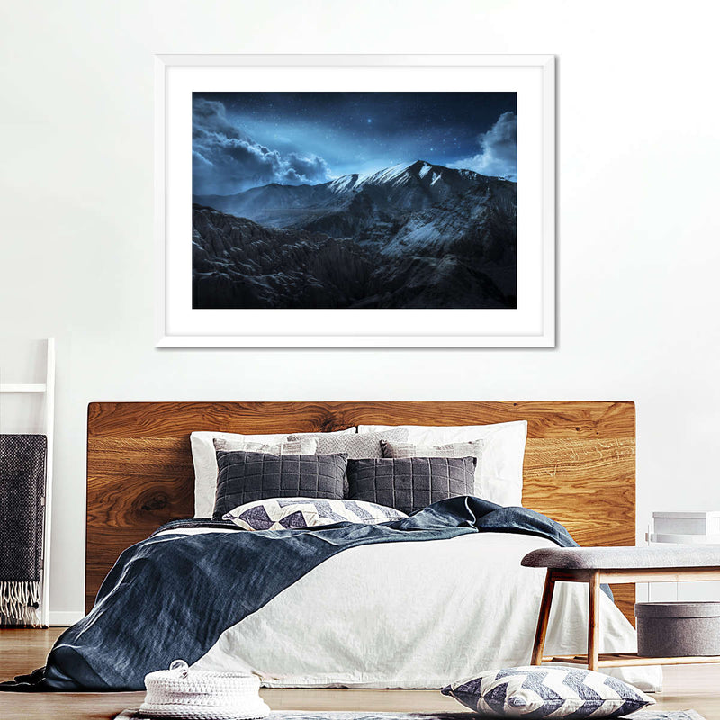 Ladakh Night Time Sky Wall Art