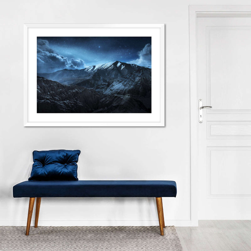 Ladakh Night Time Sky Wall Art