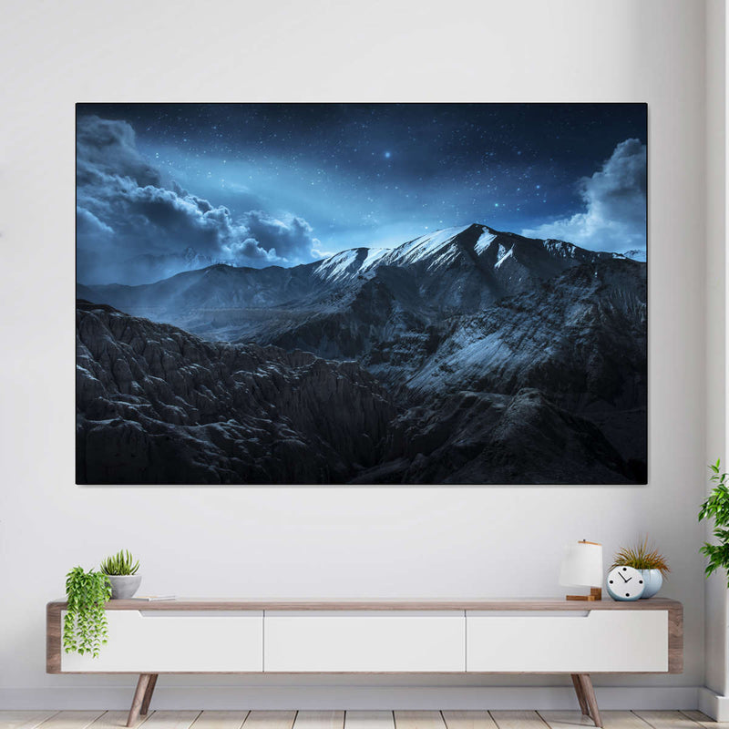 Ladakh Night Time Sky Wall Art