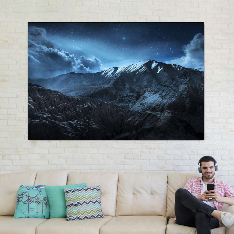 Ladakh Night Time Sky Wall Art