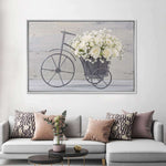 White Rose Bouquet Wall Art