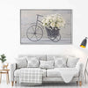 White Rose Bouquet Wall Art