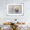 White Rose Bouquet Wall Art