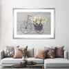 White Rose Bouquet Wall Art