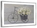 White Rose Bouquet Wall Art