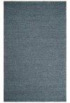 5x8 and 8x10 Braided Wool Solid Gray Felted Chunky Hand Woven Soft Plush Area Rug | DOV7