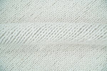 5x8 and 8x10 Braided Wool Solid White Felted Chunky Hand Woven Soft Plush Area Rug | DOV6