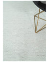 5x8 and 8x10 Braided Wool Solid White Felted Chunky Hand Woven Soft Plush Area Rug | DOV6