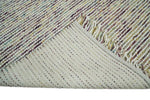 5x8 and 8x10 Hand Made Multi Color Woolen Chunky and Soft Area Rug | JOY2
